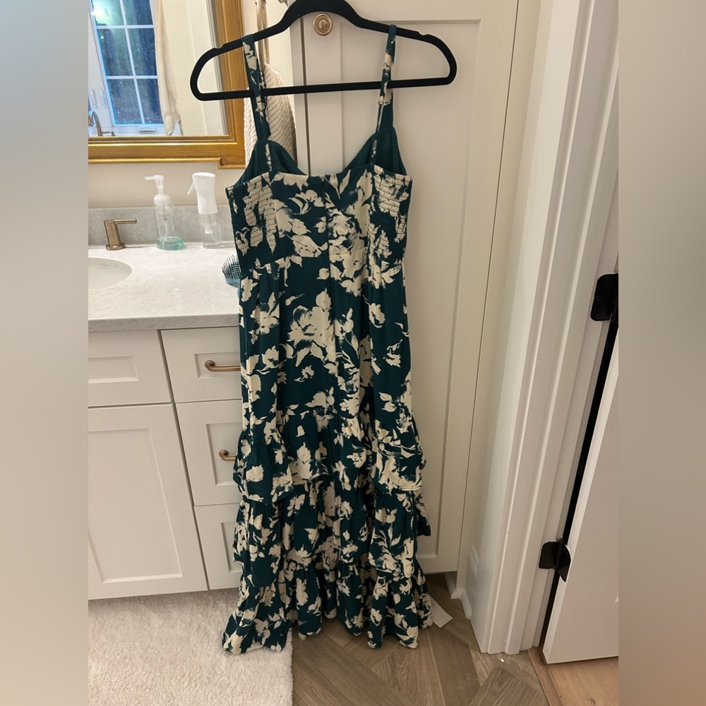 Ruffle tiered maxi dress from Abercrombie